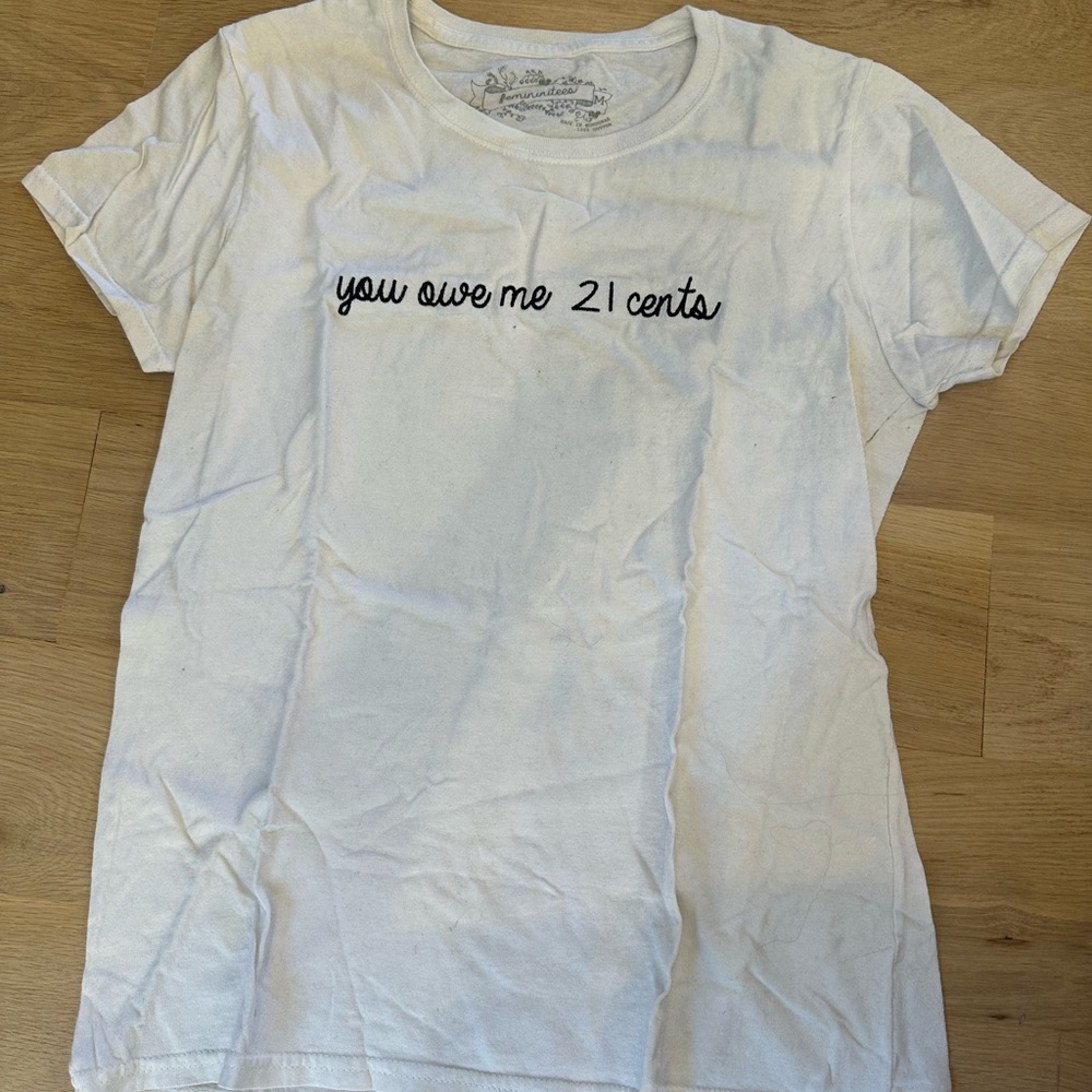 White Short Sleeve Tee
